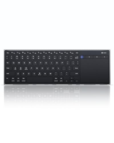CZUR K5S Bluetooth Keyboard with Touchpad, Wireless & Wired Keyboard